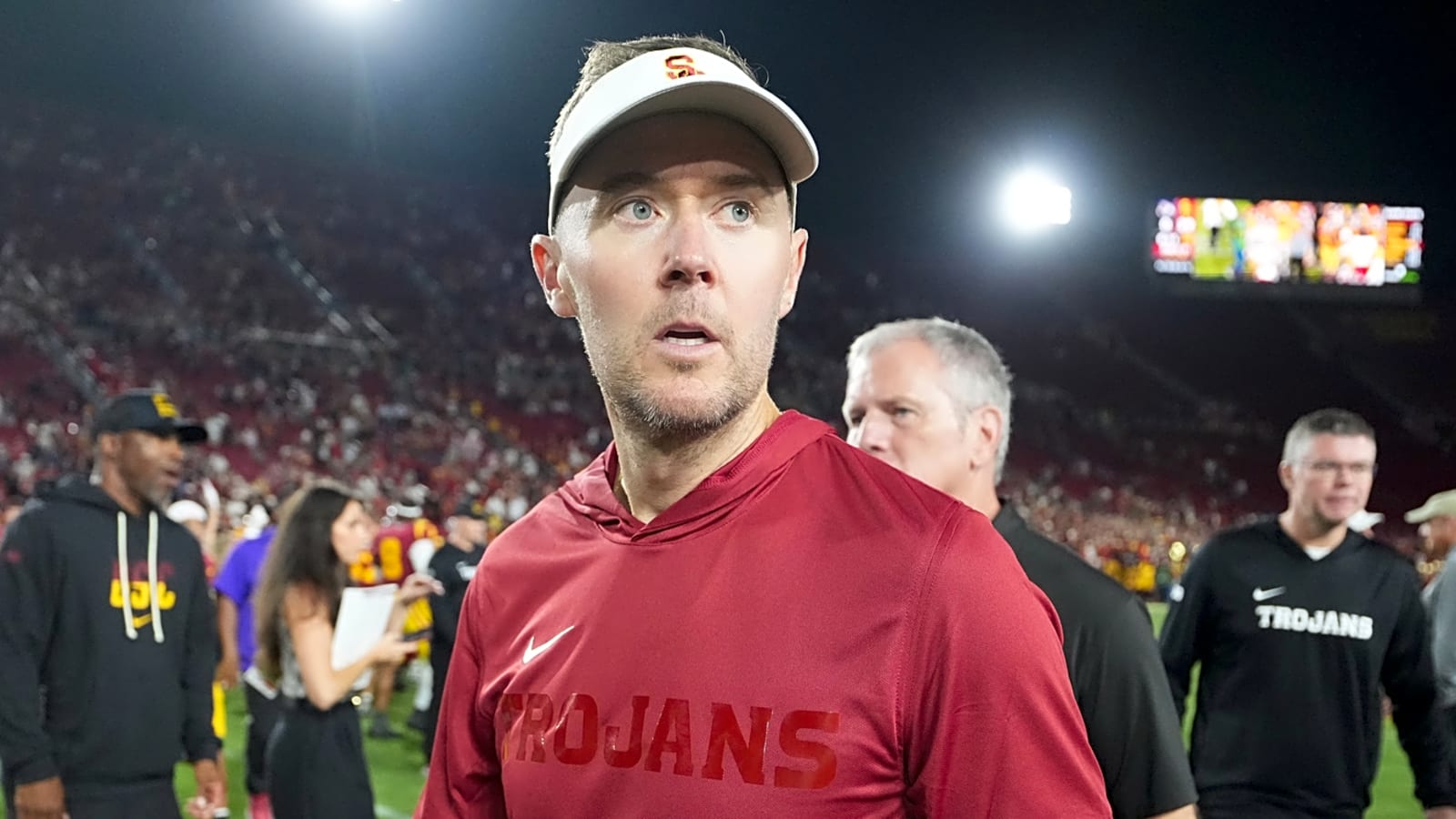 USC HC Lincoln Riley's poor response to Oregon loss is on brand for rudderless Trojans