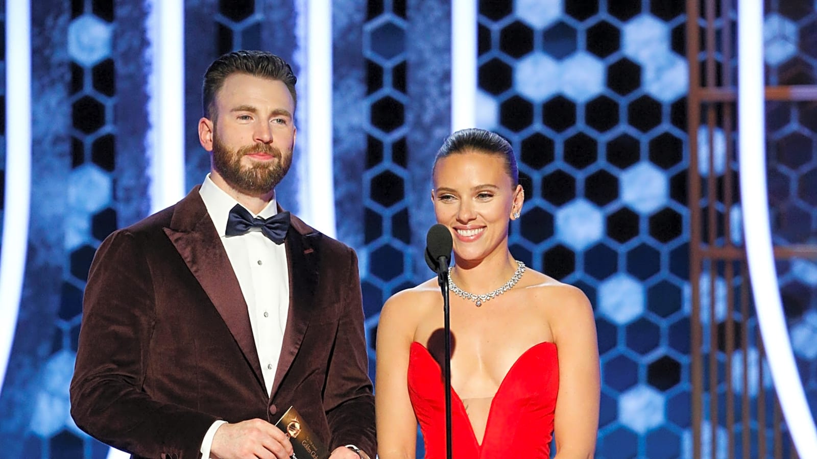Chris Evans calls Scarlett Johansson a "testament to the power of fearlessness in art"