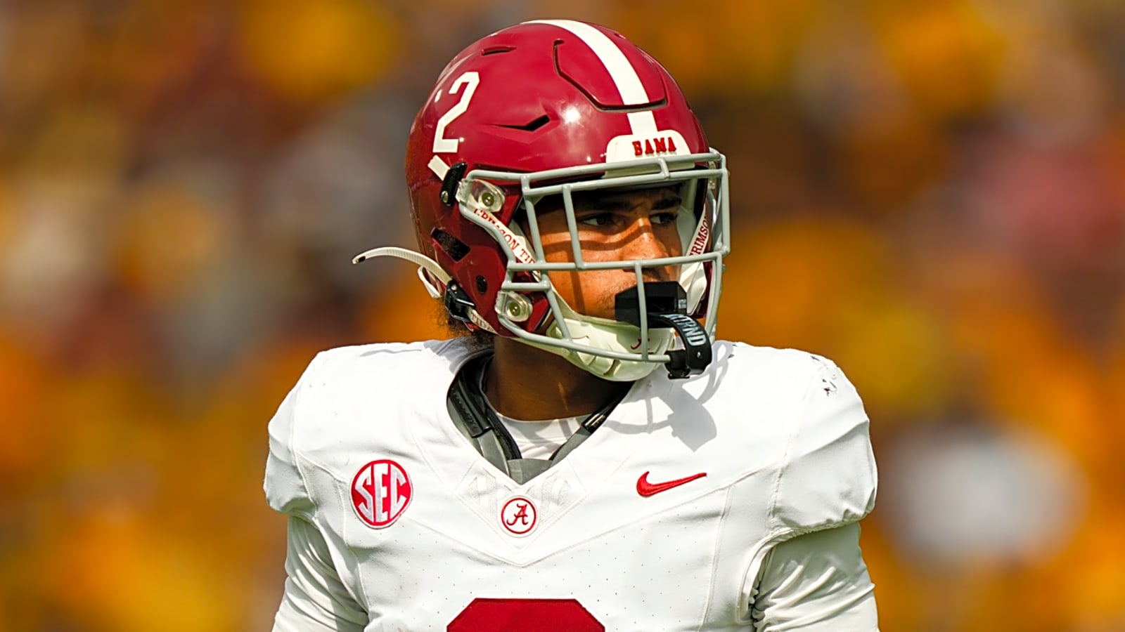 Watch: Zabien Brown’s pick-six ties Alabama’s matchup with Oklahoma