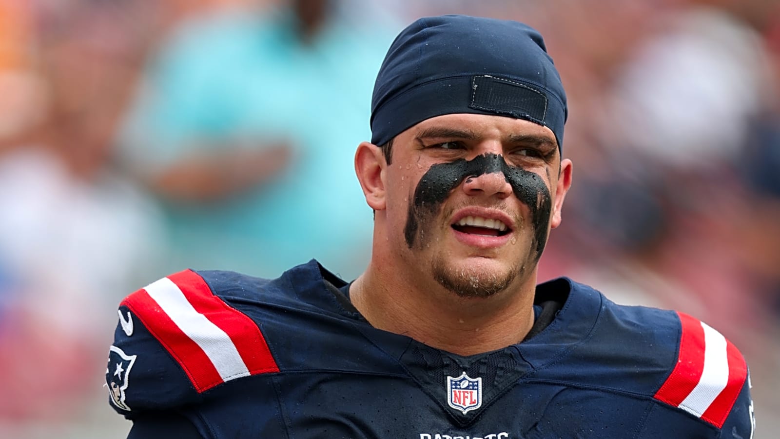 Patriots’ Will Campbell gets roasted for awful first half