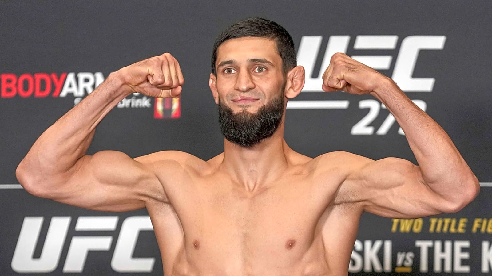 Khamzat Chimaev called out for a title fight by a dark horse