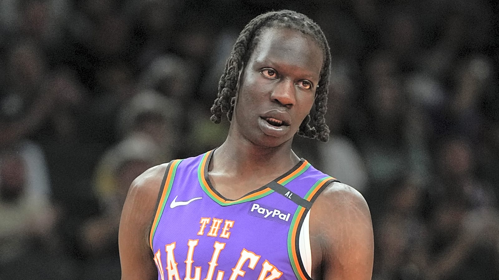 Bol Bol wanted no part of a wild basketball fight