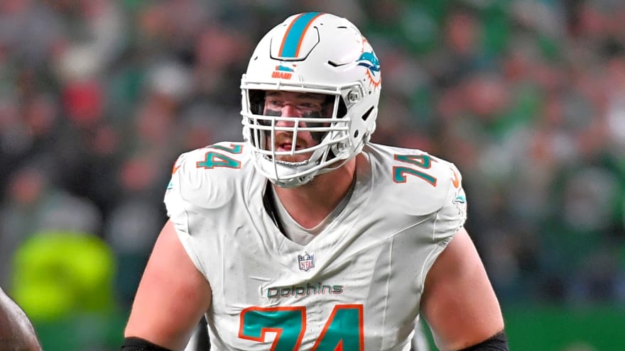 Dolphins RELEASE Liam Eichenberg