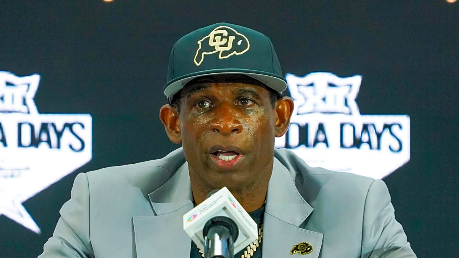 Deion Sanders reacts to son Shilo getting cut