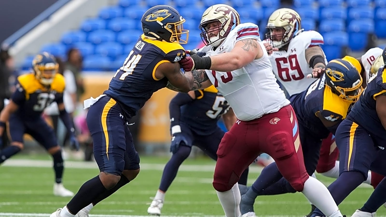 49ers working out UFL edge rusher Jaylon Allen