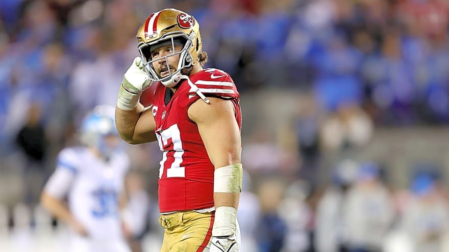49ers reportedly leaning against placing Nick Bosa on injured reserve
