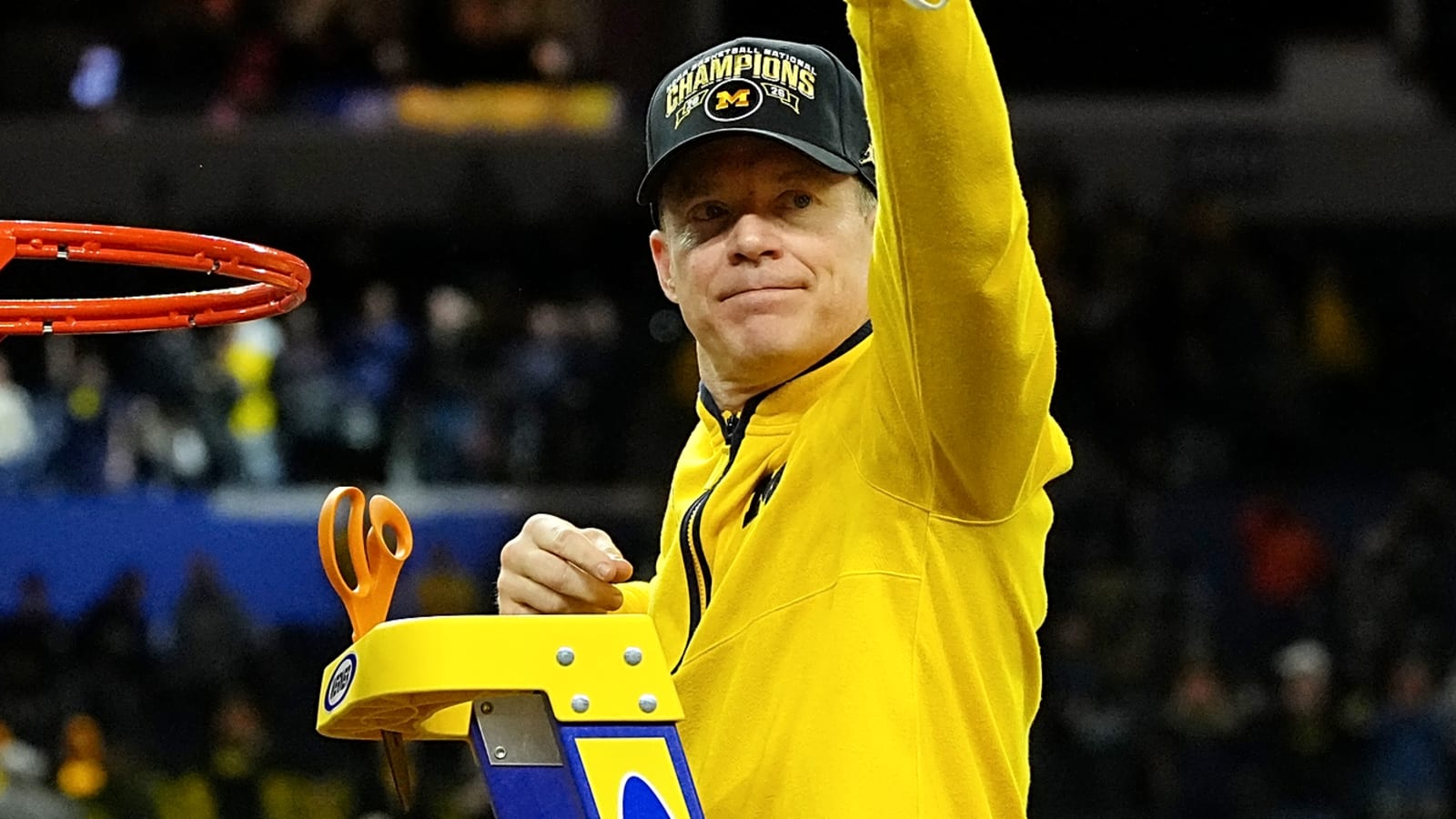 Michigan HC Dusty May reacts to 'unreal' win over UConn