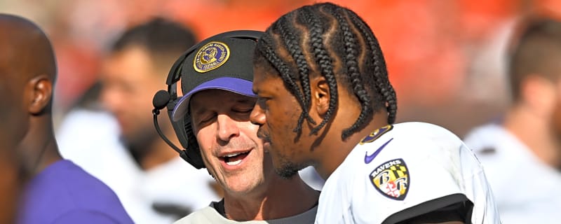 HC John Harbaugh defends Lamar Jackson amid column