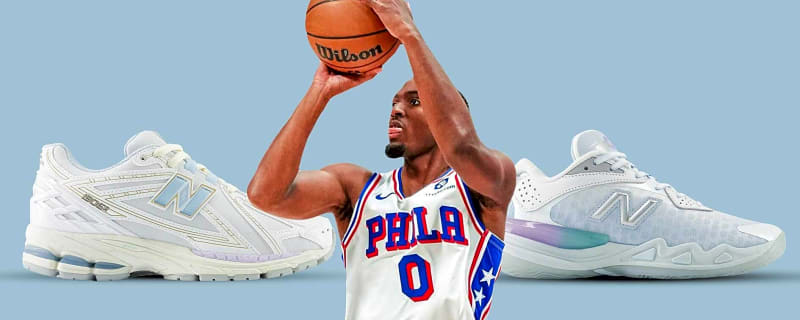 76ers’ Tyrese Maxey debuts New Balance signature sneaker pack