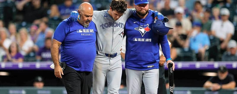 Blue Jays get good news on Joey Loperfido injury after HBP