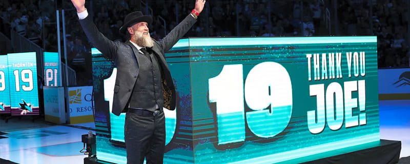 Joe Thornton in disbelief after getting Hockey Hall of Fame induction