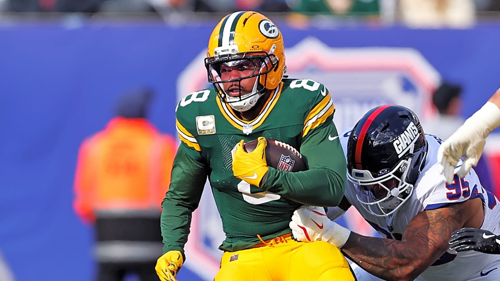 Packers star Josh Jacobs blames MetLife Stadium turf for injury