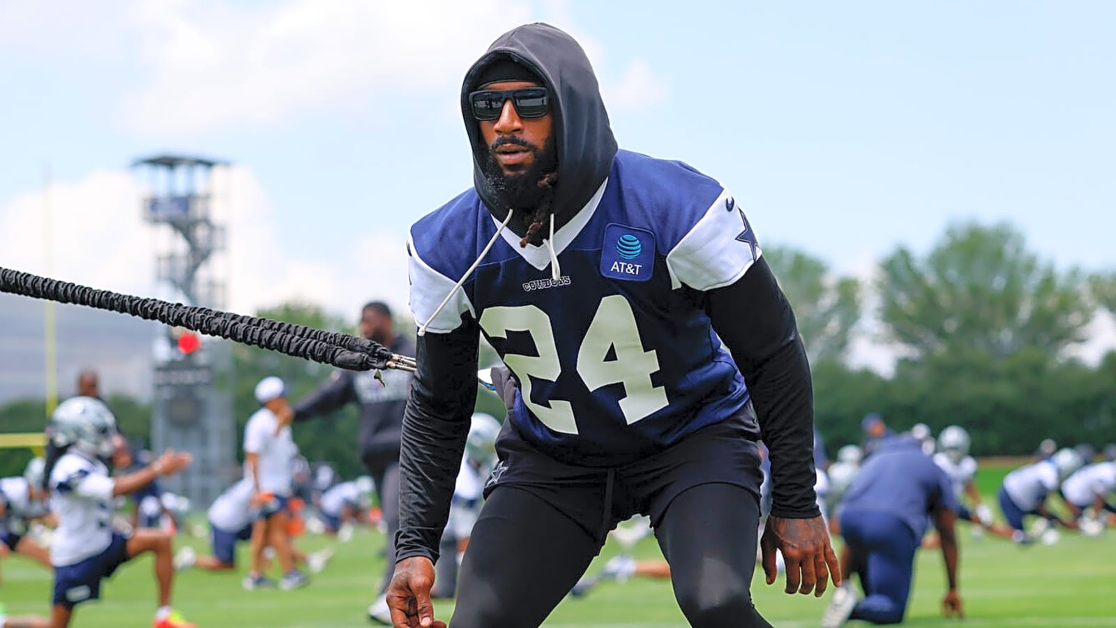 Malik Hooker, DeMarvion Overshown Sit Out Cowboys Practice