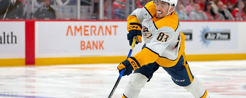 Predators’ Adam Wilsby exits game against Stars with lower-body injury