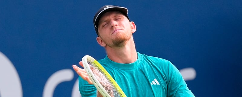 Davidovich Fokina&#39;s body gives out, forcing retirement in epic battle with Rublev