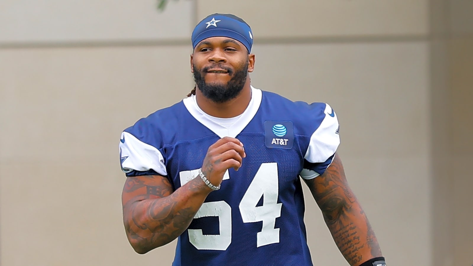 Cowboys DE fighting for a roster spot seemingly pulled from opening practice after making a mistake that sounds just like him