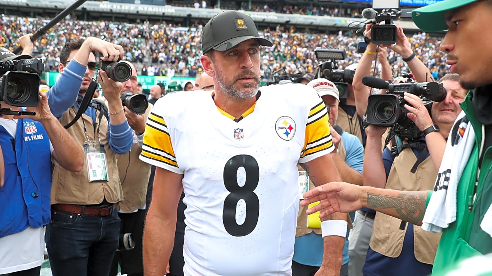 Aaron Rodgers could face league discipline after win vs. Jets
