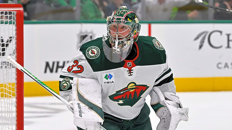 Wild's goalie change flops in Game 2 against Avalanche