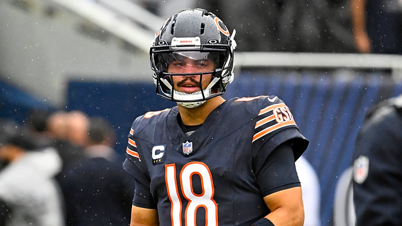 Bears' Caleb Williams addresses online trolling of his emotional reaction to getting injured