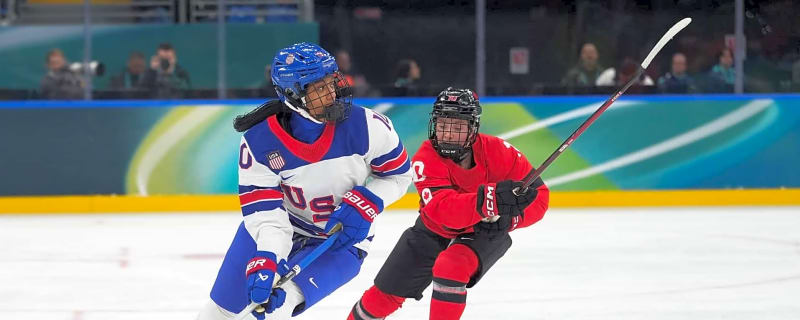 Wisconsin Badgers hockey star Laila Edwards grabs attention with historic goal at 2026 Milan Cortina Winter Olympics
