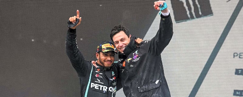Toto Wolff claims Lewis Hamilton's 'genetics' made him so 'unbeatable' at Mercedes
