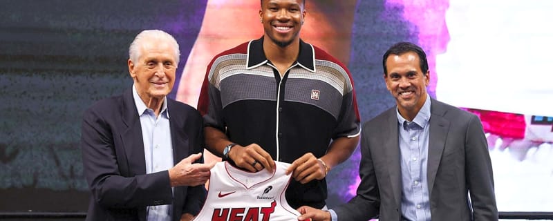 Giannis Antetokounmpo reveals why he’s changing jersey number to 7 after Miami Heat move