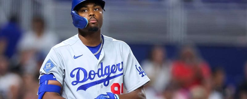 Topps release unique 1/1 Josue De Paula trading card after first home run for Los Angeles Dodgers