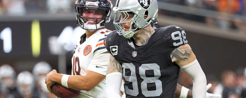 ‘Something really bad…’ Maxx Crosby defends Caleb Williams’ reaction to hamstring injury