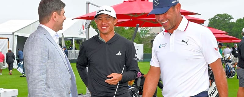 Collin Morikawa admits what it was really like to play alongside Gary Woodland on Sunday at the BMW