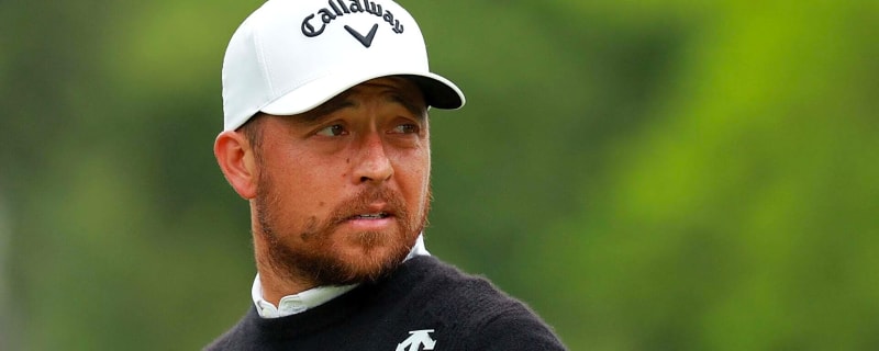 Xander Schauffele reacts after narrowly missing out on winning the Rocket Classic