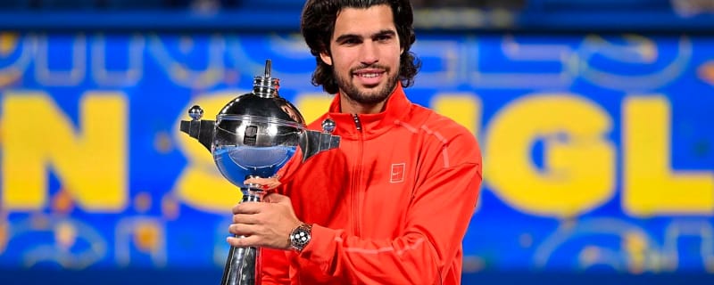 Carlos Alcaraz overtakes one of Andy Murray’s career records after winning the Japan Open title