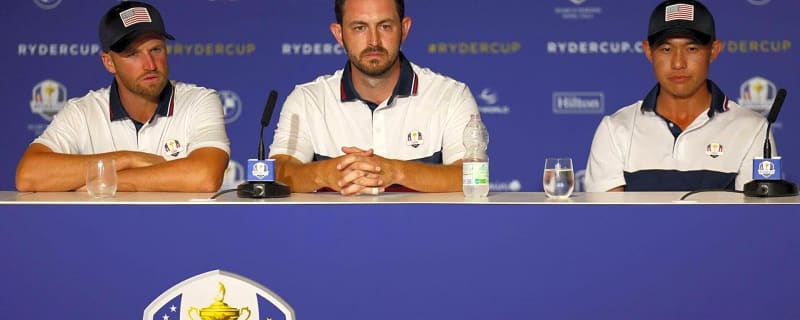 Patrick Cantlay and Collin Morikawa share their feelings on Wyndham Clark after he wins the BMW