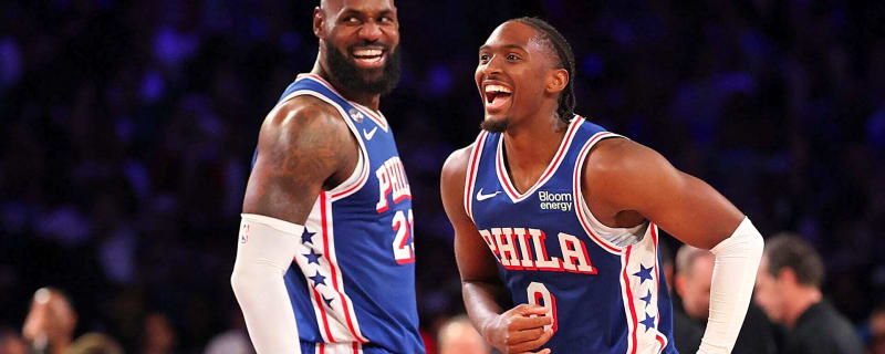 Tyrese Maxey shares what he has now realised about LeBron James after becoming teammates