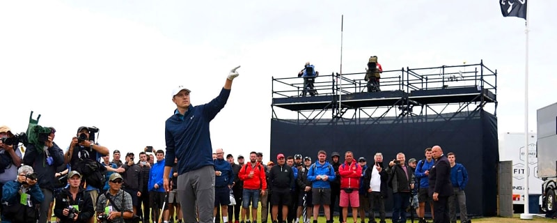 Matt Kuchar’s caddie reveals how he reacted when Jordan Spieth apologised to him during the 2017 Open Championship