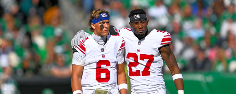 Giants QB Jaxson Dart’s potential season-ending injury is terrible news for Cam Skattebo