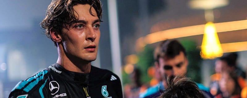 Martin Brundle says one George Russell 'image' from Singapore was a 'fitting summary' of his season