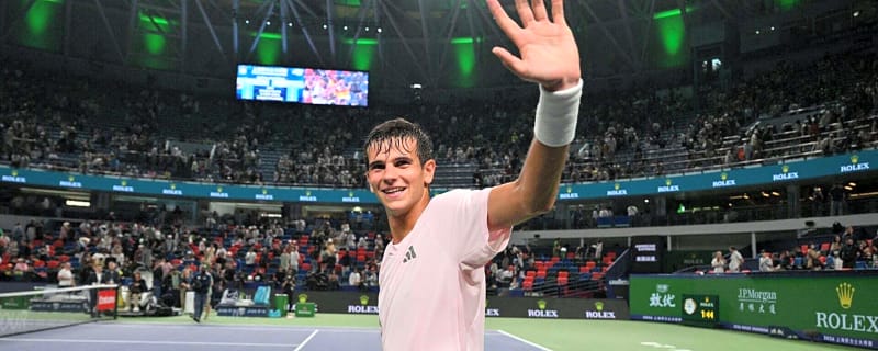 Rafael Jodar sets new tennis record after reaching his first ATP Masters 1000 final in Shanghai