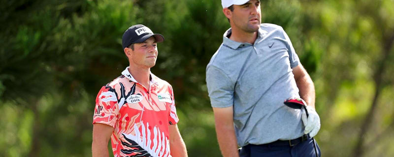 Ryan Fox and Viktor Hovland react to Scottie Scheffler’s runaway win at the FedEx St. Jude