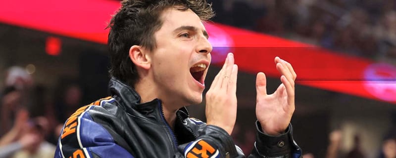 New York Knicks superfan Timothee Chalamet shares a glimpse of ‘wear and tear’ on a fan after Game 1 win