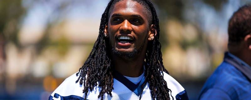 Cowboys fans are all saying the same thing about CeeDee Lamb training with net over his head