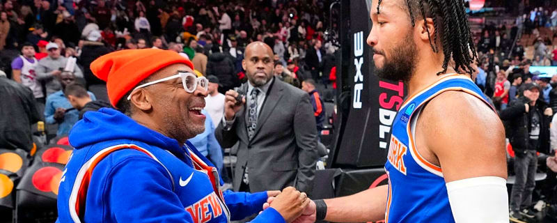 Spike Lee reacts to Jalen Brunson’s championship parade gesture after NBA Finals’ Game 5 snub