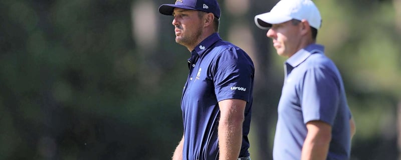 How much money Bryson DeChambeau has earned on LIV Golf compared to Rory McIlroy in the same period