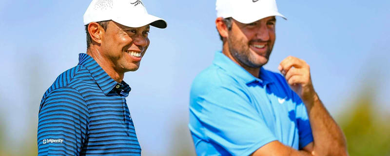 Scottie Scheffler’s current win record compared with Tiger Woods and Jack Nicklaus at the same age