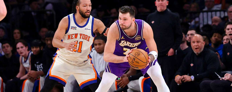 Jalen Brunson admits watching Luka Doncic as his teammate is what made him the Finals MVP he is now