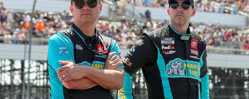 Denny Hamlin Downplays Significance of Chris Gabehart Leaving Joe Gibbs Racing