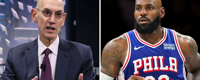 Adam Silver answers if LeBron James’ helicopter rides have any ‘rule issues’