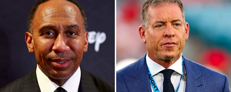 Stephen A. Smith makes simple request to ESPN amid uncertainty around Troy Aikman’s future