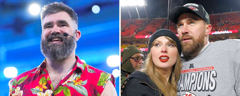 Jason Kelce reveals previously unknown details from Taylor Swift and Travis Kelce’s wedding