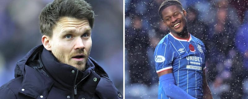 Danny Rohl joins in as Rangers squad rally behind Tochi Chukwuani after lifeline vs St Johnstone