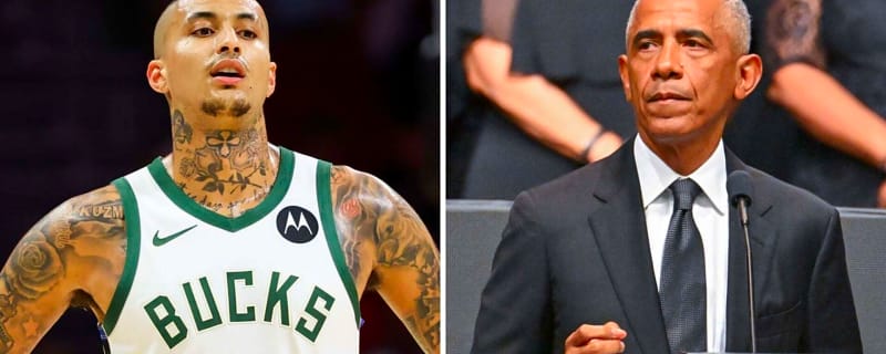 Kyle Kuzma snaps at Barack Obama’s ‘religious identity pitch’ in Michigan